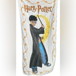 Vintage 2001 Harry Potter Warner Bros. Bath Towel
